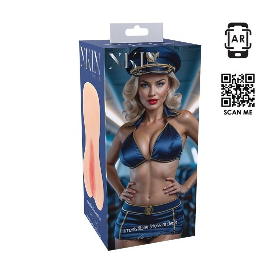 Masturbador Realista Irresistible Stewardess Lexi: Career Girls Cockpit | Material XKIN