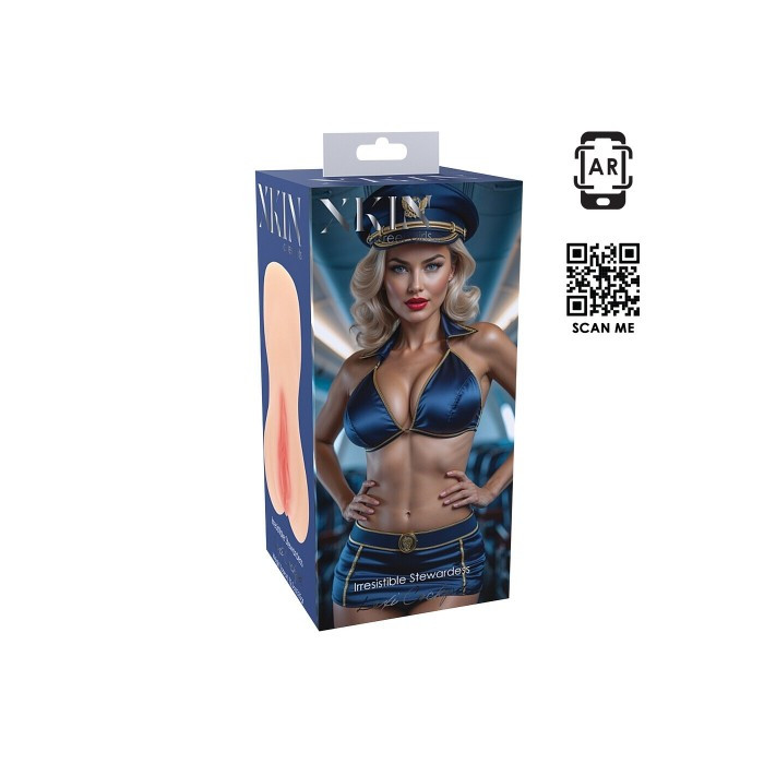 Masturbador Realista Irresistible Stewardess Lexi: Career Girls Cockpit | Material XKIN