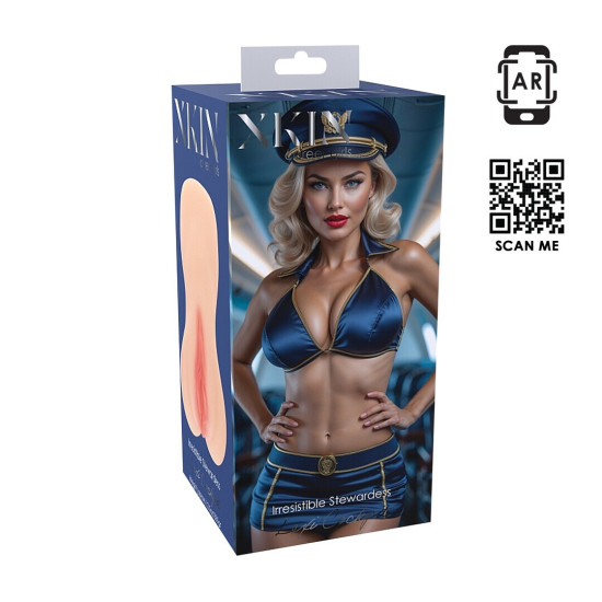 Masturbador Realista Irresistible Stewardess Lexi: Career Girls Cockpit | Material XKIN