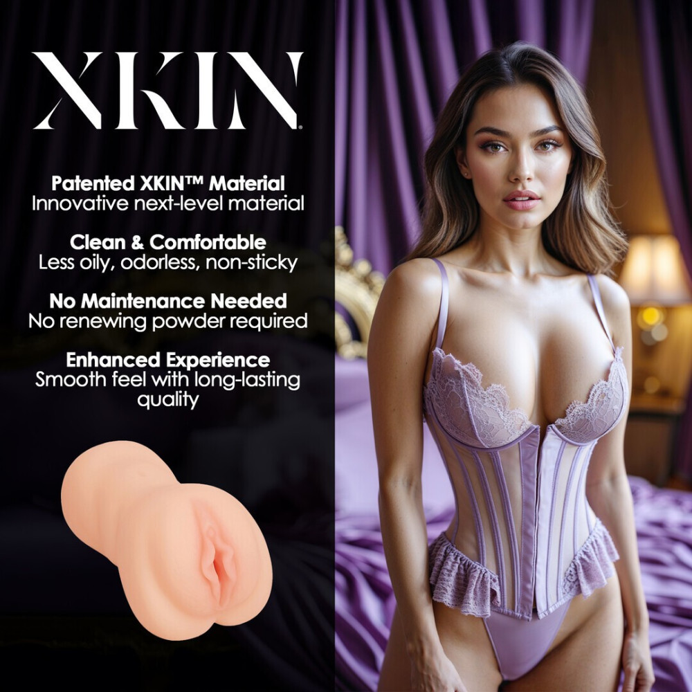 Masturbador Realista Soft and Sweet Delilah: Secret Affairs Large | Material XKIN
