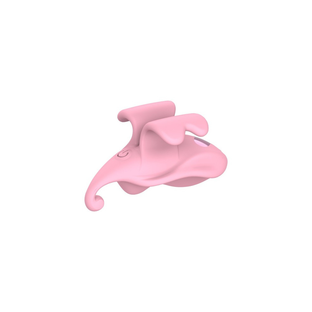 VIBRADOR DE DEDO FINGER DUAL ROSA LOVELINE