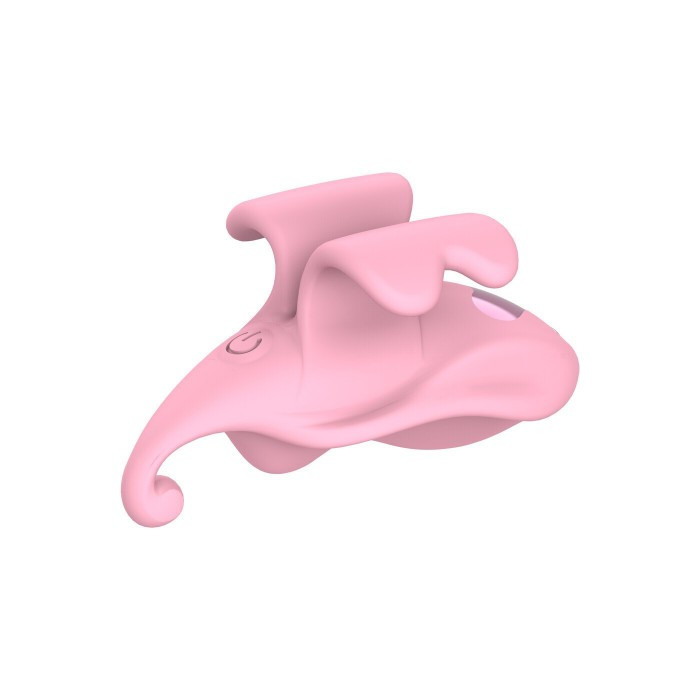 VIBRADOR DE DEDO FINGER DUAL ROSA LOVELINE