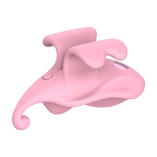 VIBRADOR DE DEDO FINGER DUAL ROSA LOVELINE