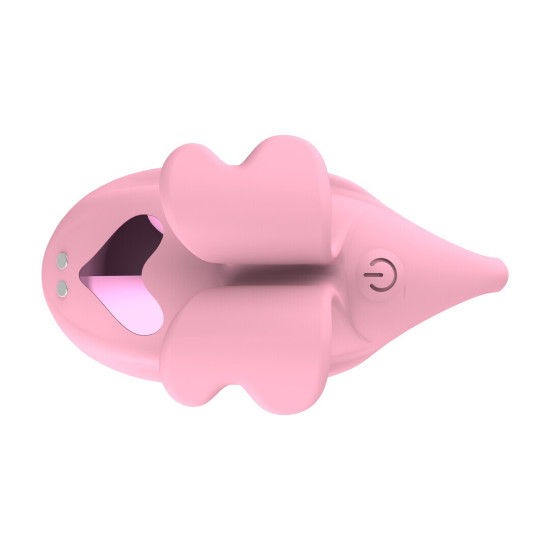 VIBRADOR DE DEDO FINGER DUAL ROSA LOVELINE