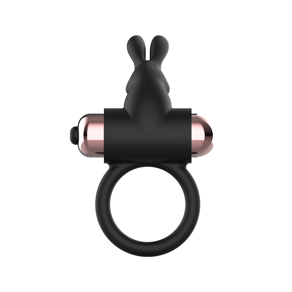 COCK RING ANILLO VIBRADOR NEGRO / GOLD