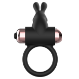 COCK RING ANILLO VIBRADOR NEGRO / GOLD