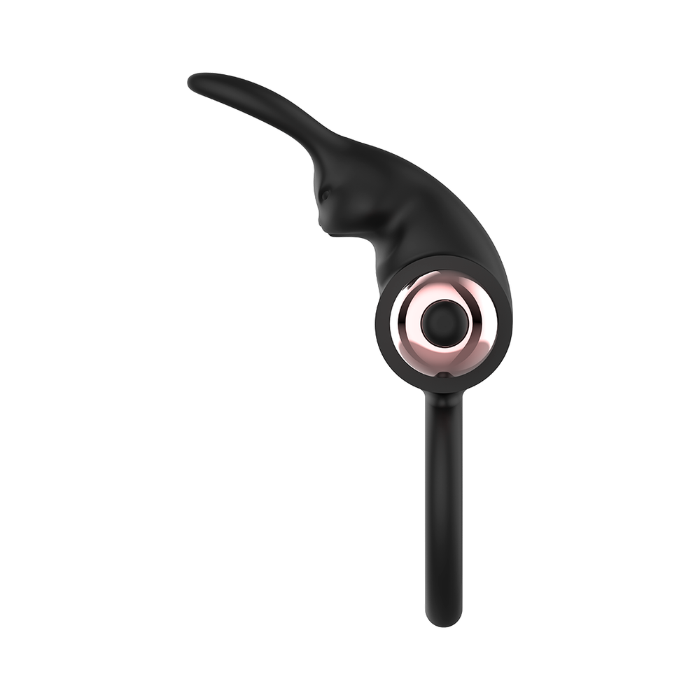 COCK RING ANILLO VIBRADOR NEGRO / GOLD