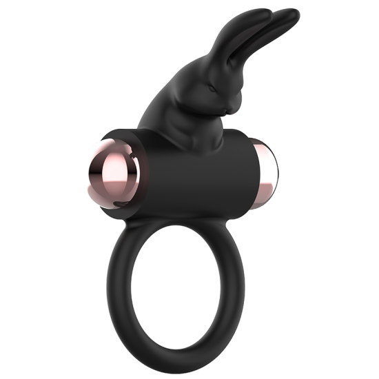 COCK RING ANILLO VIBRADOR NEGRO / GOLD