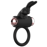 COCK RING ANILLO VIBRADOR NEGRO / GOLD