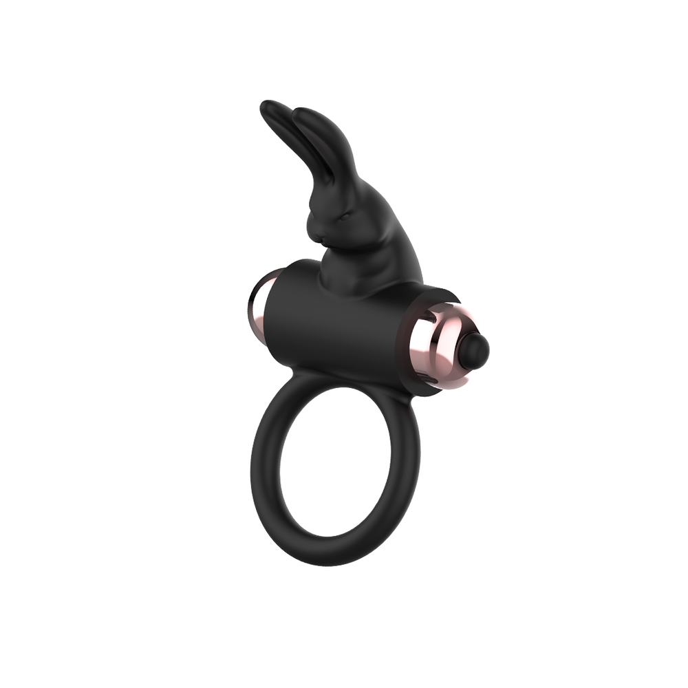 COCK RING ANILLO VIBRADOR NEGRO / GOLD