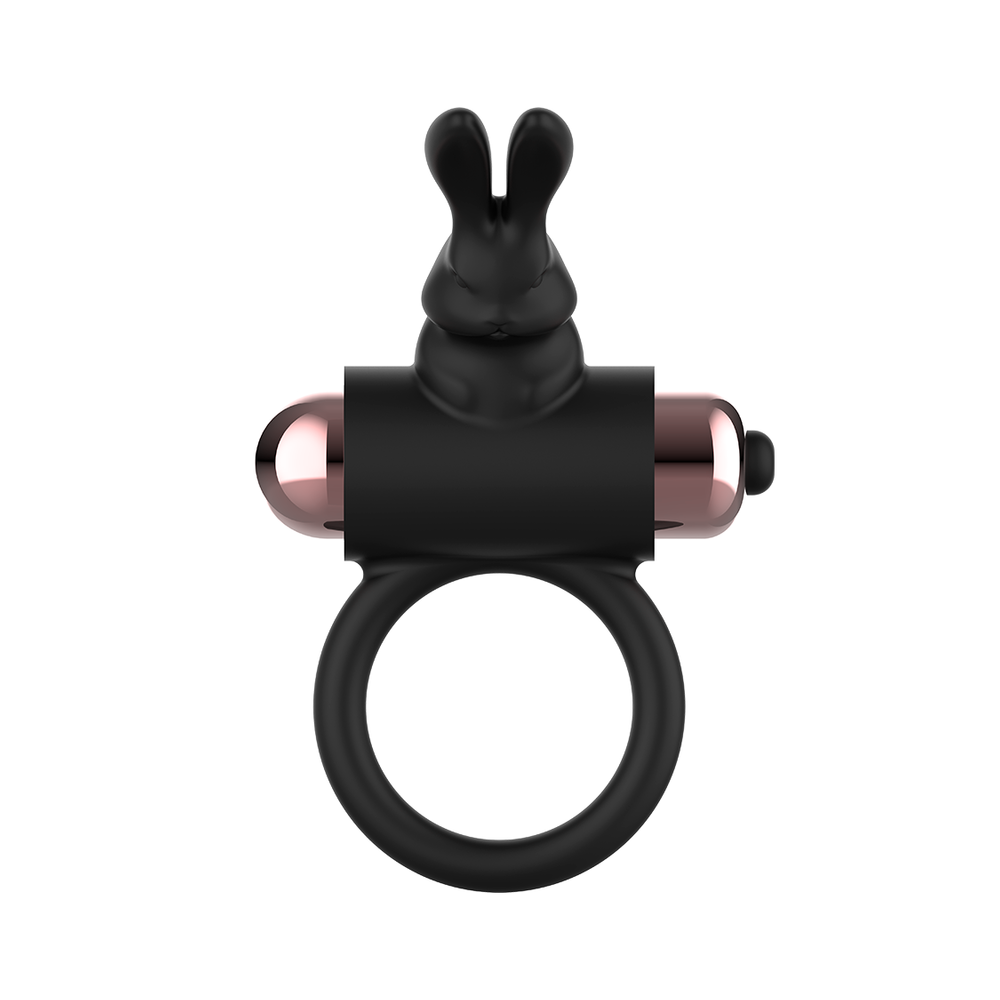 COCK RING ANILLO VIBRADOR NEGRO / GOLD