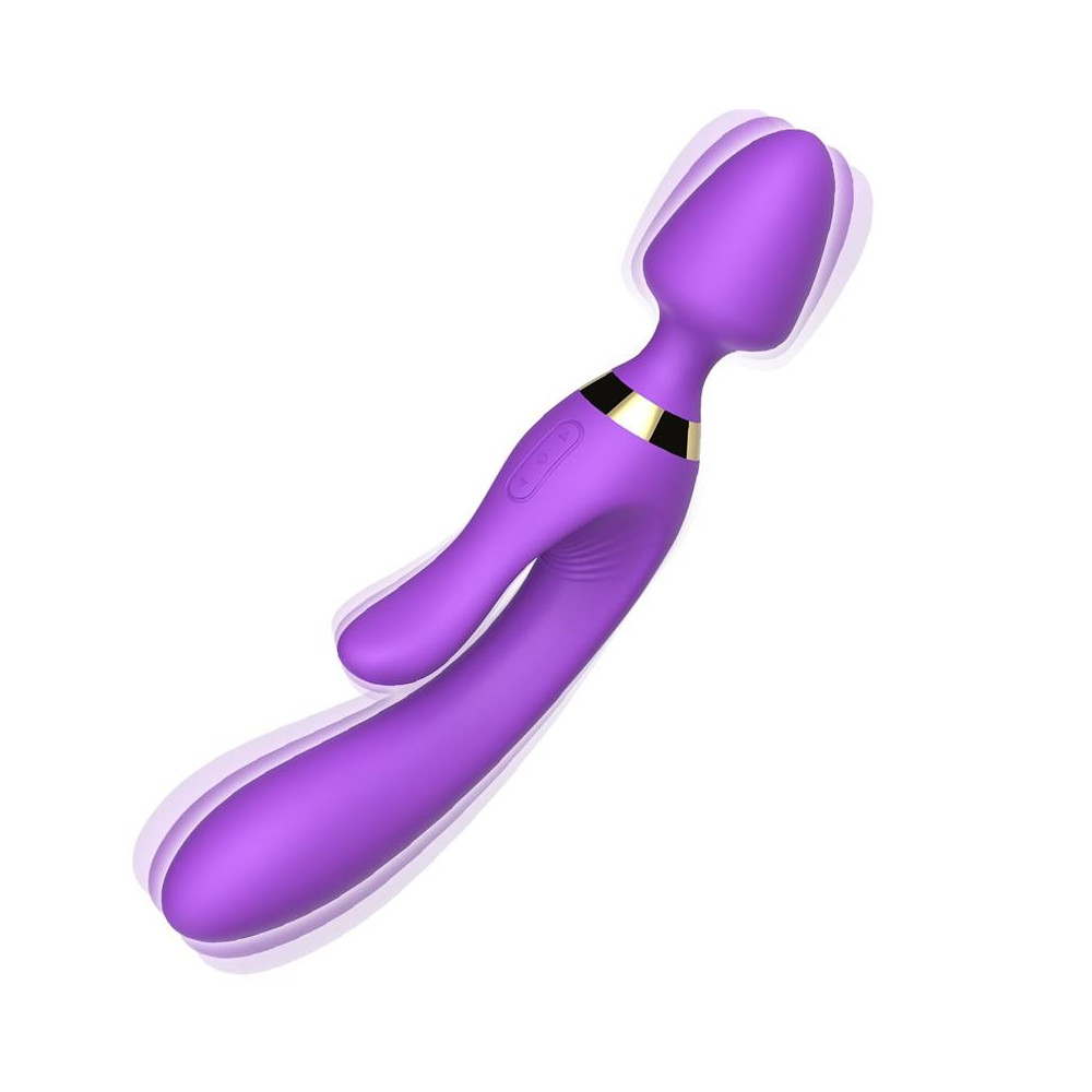 Masajeador y Vibrador Púrpura