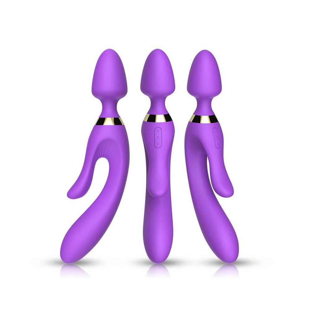 Masajeador y Vibrador Púrpura