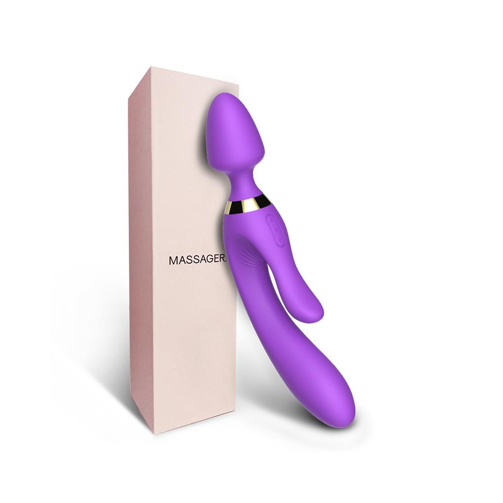 Masajeador y Vibrador Púrpura