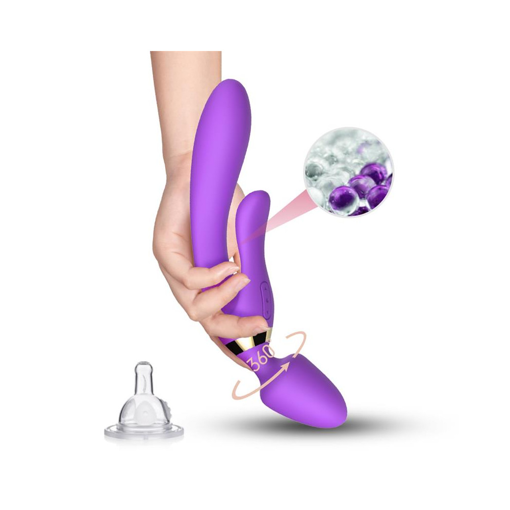Masajeador y Vibrador Púrpura