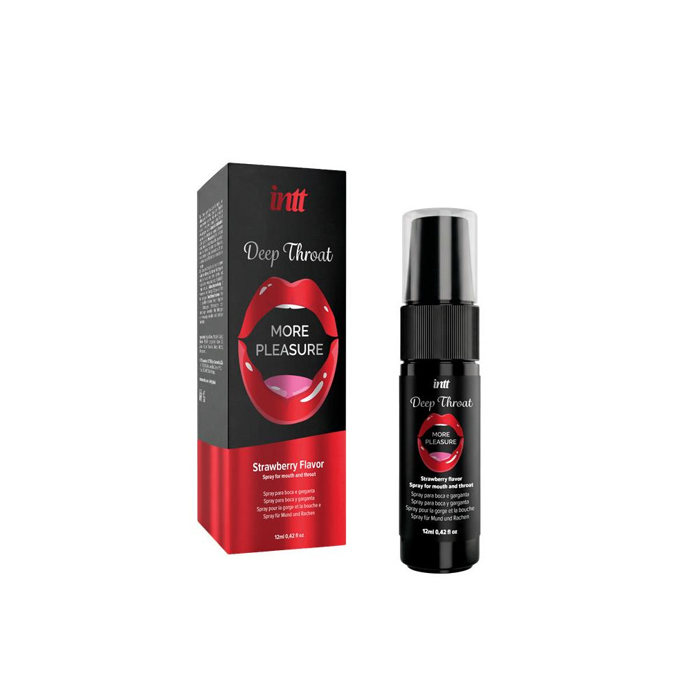 Spray Sexo Oral Deep Throat Intt | Garganta Profunda
