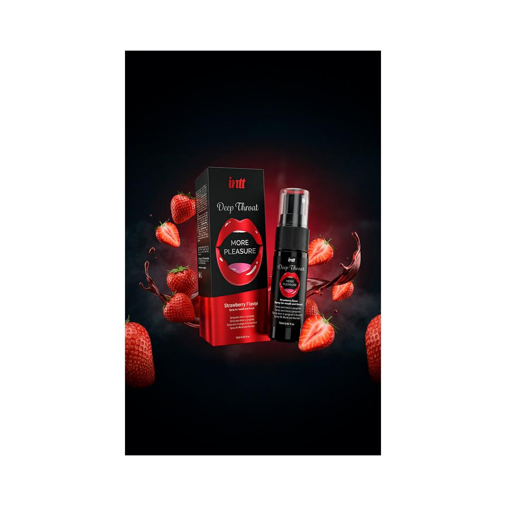Spray Sexo Oral Deep Throat Intt | Garganta Profunda