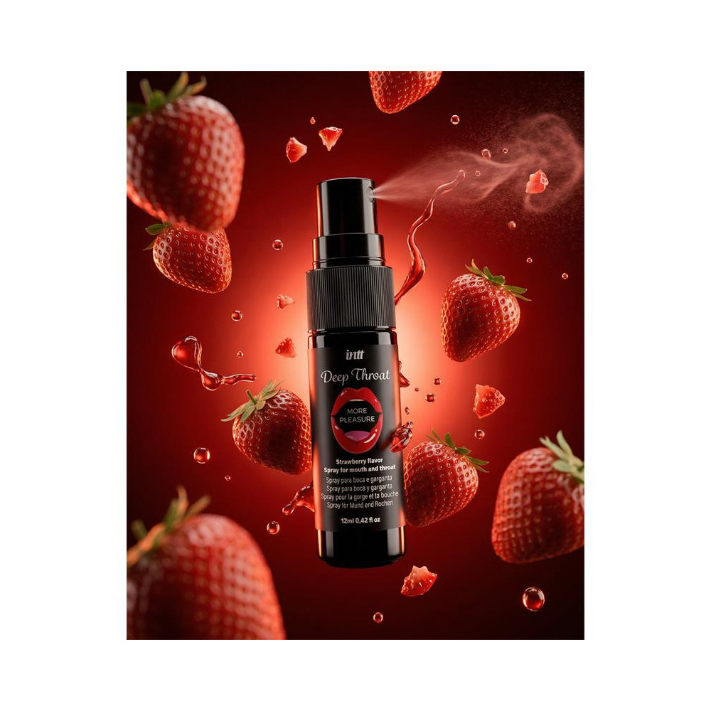 Spray Sexo Oral Deep Throat Intt | Garganta Profunda