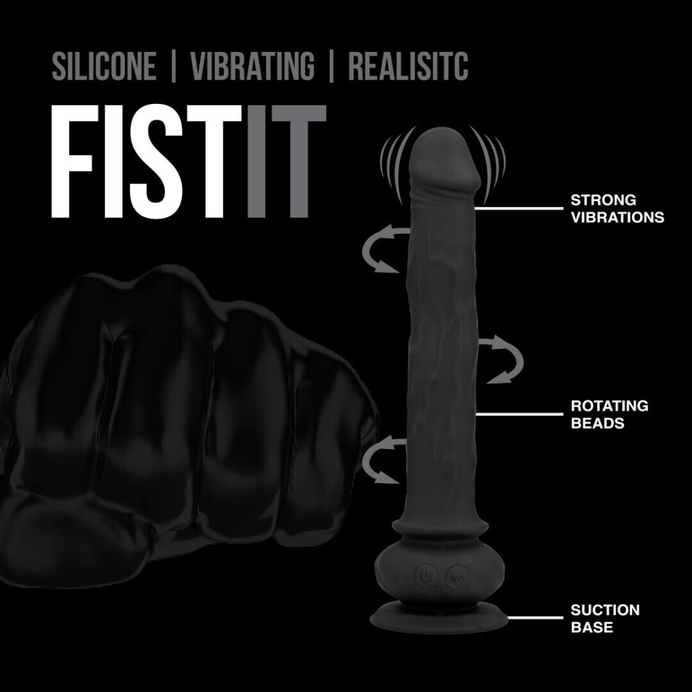 VIBRADOR REALISTIC WAVE RIDER FIST IT