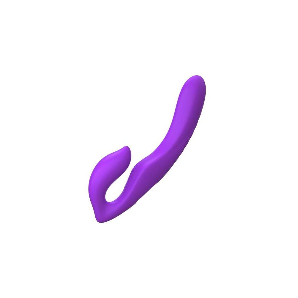 VIBRADOR DOBLE PENETRACION CONTROL REMOTO 9 NIVELES VIOLETA