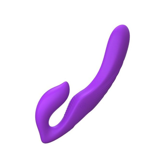 VIBRADOR DOBLE PENETRACION CONTROL REMOTO 9 NIVELES VIOLETA