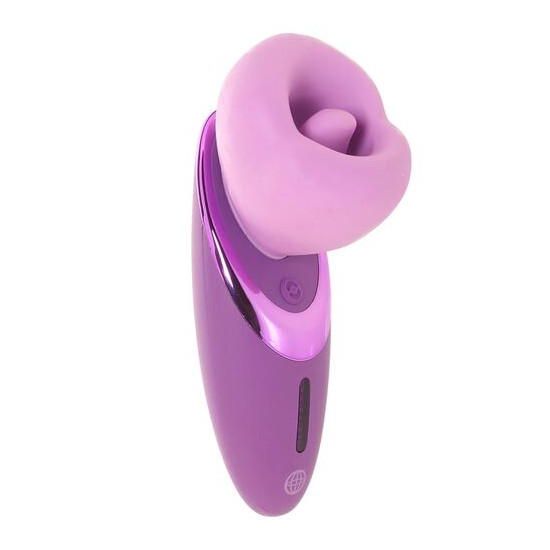SUCCIONADOR DE CLÍTORIS CON VIBRACIÓN PLEASURE SUCKER MORADO