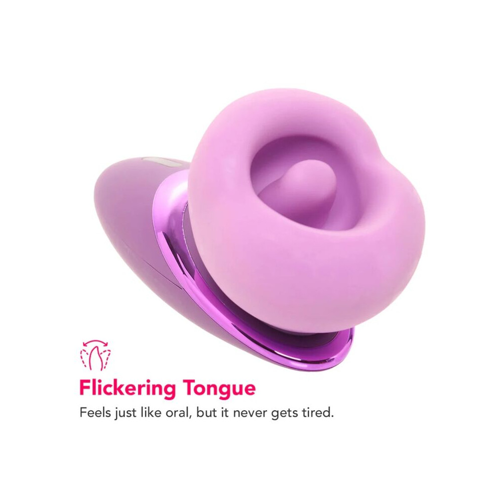 SUCCIONADOR DE CLÍTORIS CON VIBRACIÓN PLEASURE SUCKER MORADO
