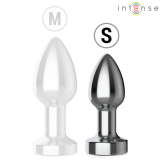 Plug Anal Metal Talla S con Led y Control Remoto