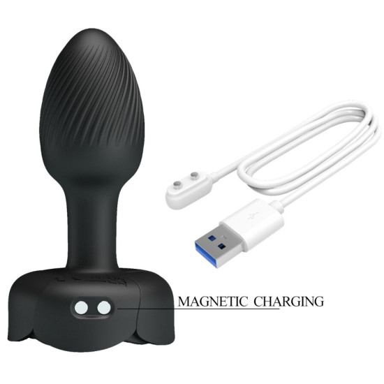 OLMAN PLUG ANAL CON LUZ LED 8.8 CM