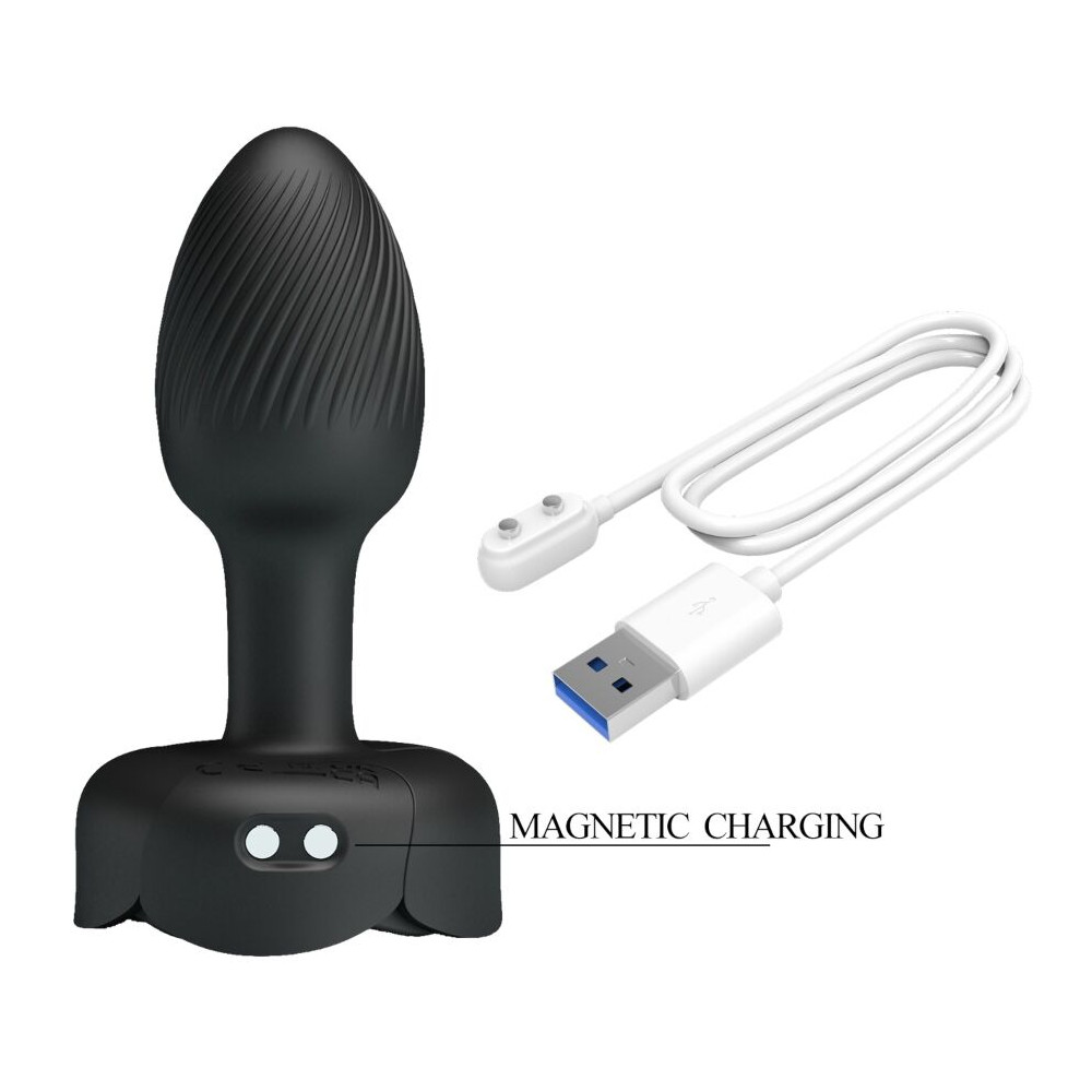 OLMAN PLUG ANAL CON LUZ LED 8.8 CM