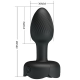 OLMAN PLUG ANAL CON LUZ LED 8.8 CM