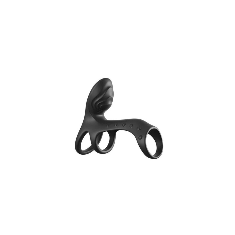 ANILLO VIBRADOR PARA PAREJAS ULTIMATE COUPLES CAGE PRO 19.5 CM