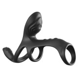 ANILLO VIBRADOR PARA PAREJAS ULTIMATE COUPLES CAGE MAX 19.5 CM