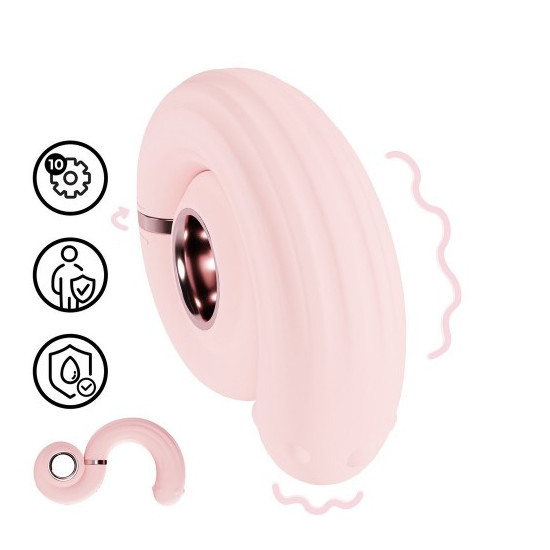 Perles Swirl Rosa