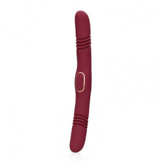 Merlot Vibrador doble thrusting granate