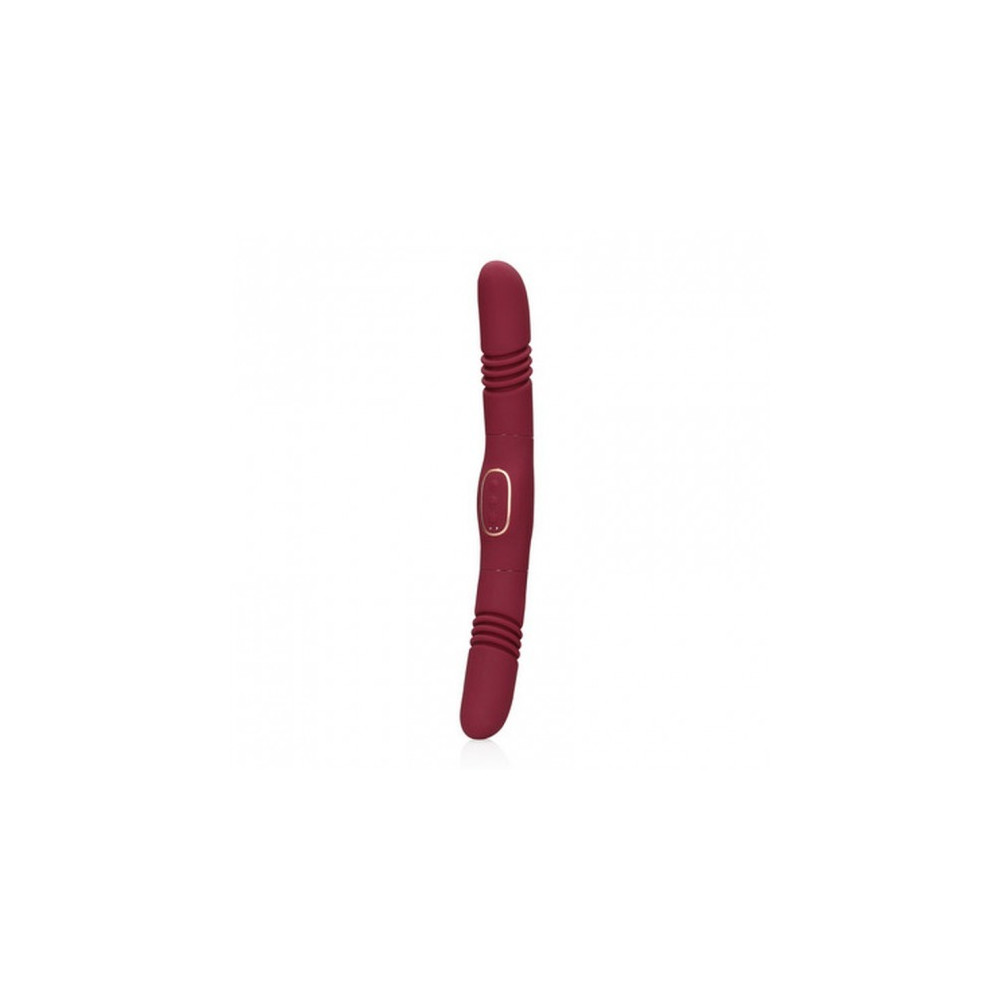 Merlot Vibrador doble thrusting granate