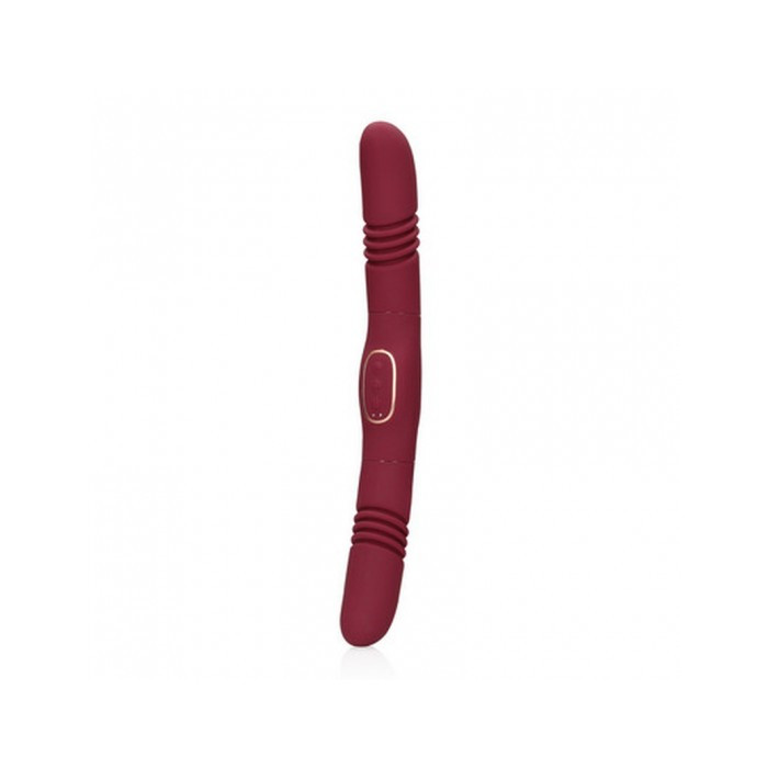 Merlot Vibrador doble thrusting granate