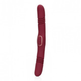 Merlot Vibrador doble thrusting granate