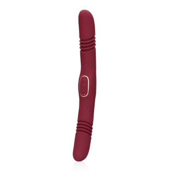 Merlot Vibrador doble thrusting granate