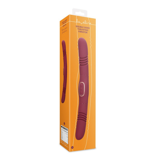 Merlot Vibrador doble thrusting granate