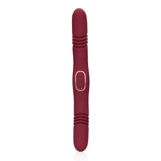 Merlot Vibrador doble thrusting granate