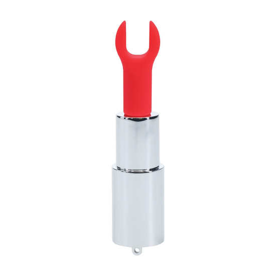 VIBRADOR CON 4 ACCESORIOS ANGEL LIPSTICK CLEAR LOVELINE