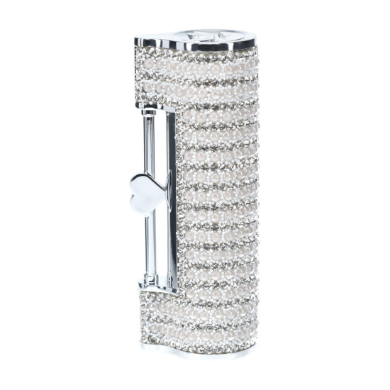 VIBRADOR CON 4 ACCESORIOS ANGEL LIPSTICK CLEAR LOVELINE