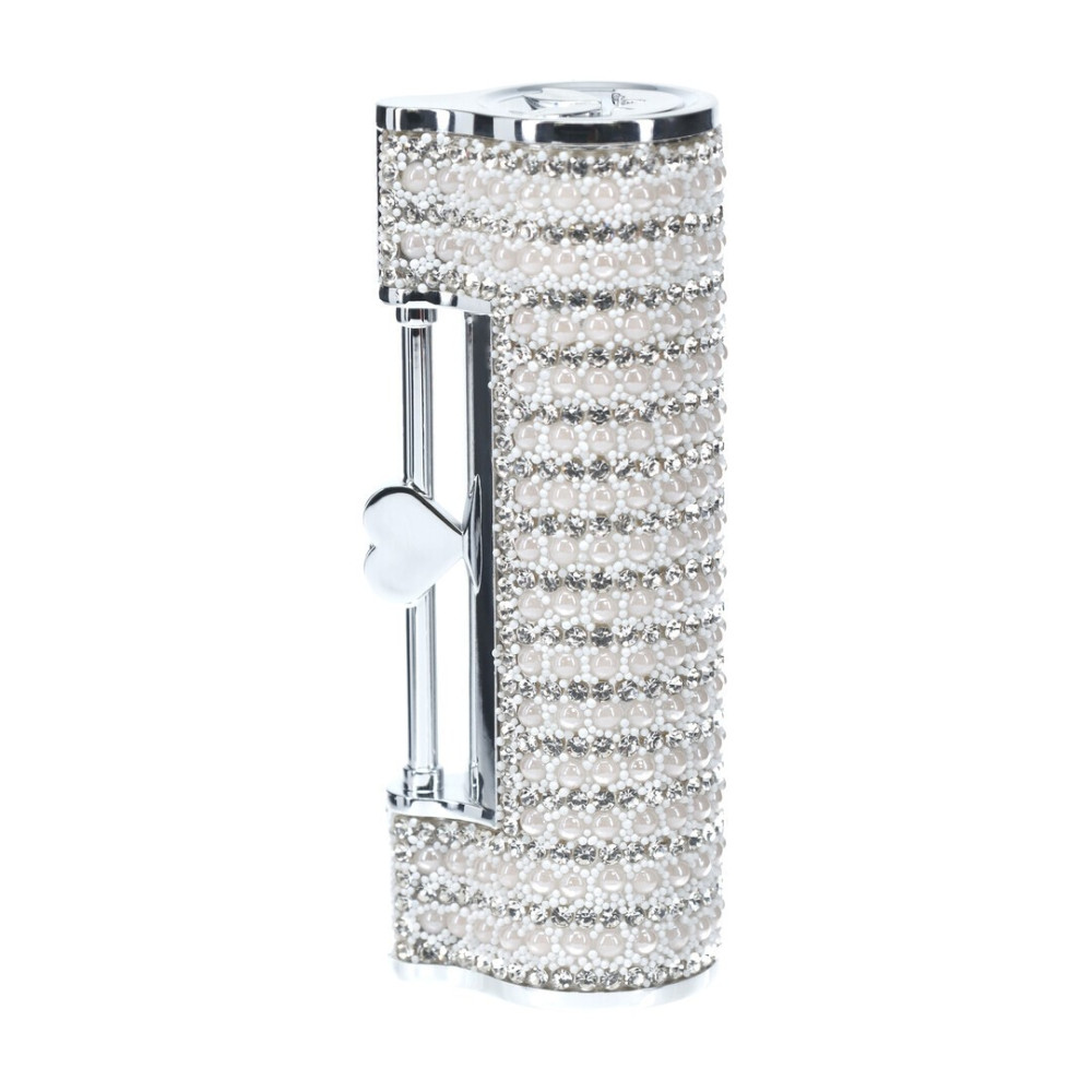 VIBRADOR CON 4 ACCESORIOS ANGEL LIPSTICK CLEAR LOVELINE