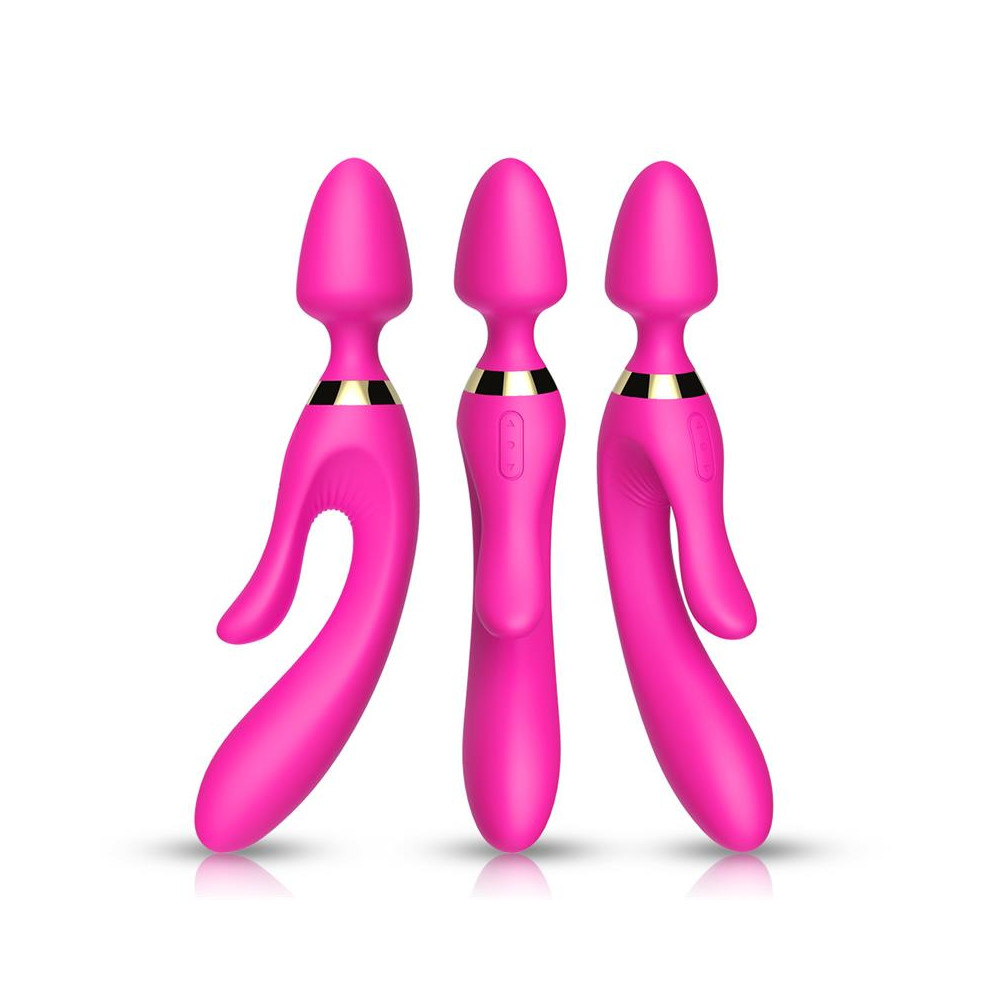 Masajeador y Vibrador Rosa