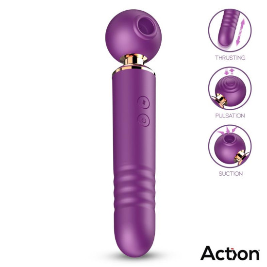 Arion Masajeador con Succión, Thrusting y Pulsación