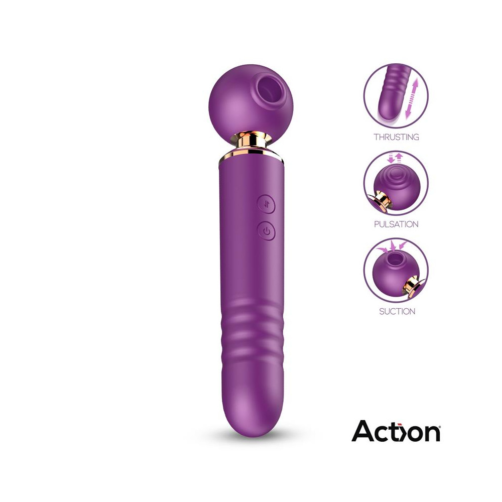 Arion Masajeador con Succión, Thrusting y Pulsación