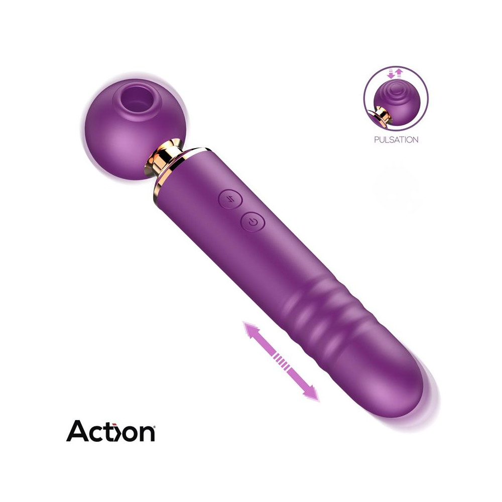 Arion Masajeador con Succión, Thrusting y Pulsación