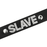 Choker Cuero Vegano "slave"
