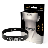 Choker Cuero Vegano "slave"